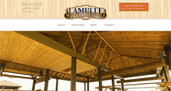 Desktop Screenshot of lamulleconstruction.com